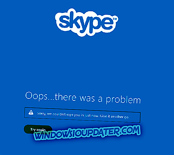 Fix: Skype App stopper med at arbejde eller logger ikke ind i Windows 10