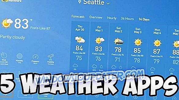 14 meilleures applications météo à utiliser sur Windows 10 en 2019