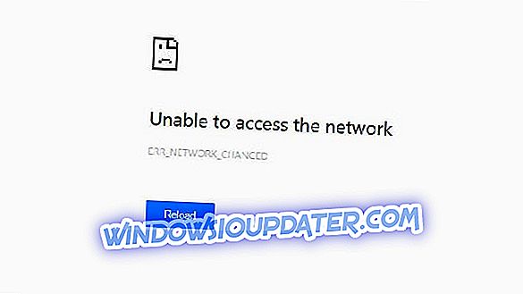 Betulkan: Perubahan rangkaian telah mengesan ralat pada Windows 10