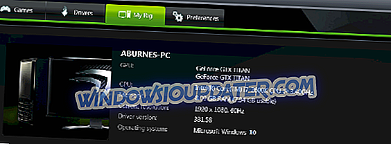 Windows 10, 8.1에서 Nvidia의 GeForce Experience 소프트웨어 다운로드