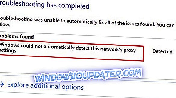 Fix: 'Windows kunne ikke automatisk opdage netværks proxyindstillinger'