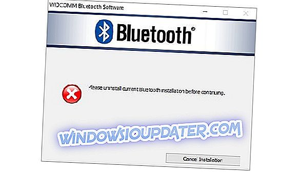 Perbaiki: 'Sila nyahpasang pemasangan Bluetooth semasa sebelum meneruskan'